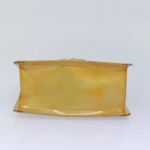 LOUIS VUITTON Monogram Vernis Spring street Hand Bag Gris M91029 LV Auth 84706 - Picture 8 of 16